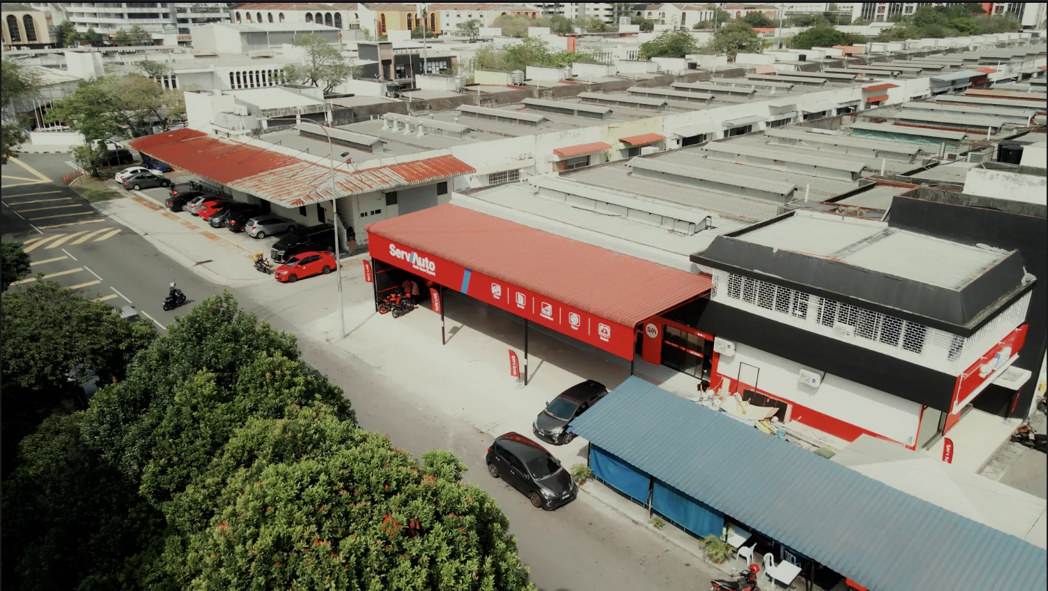 ServAuto Shamelin 门店整体外观