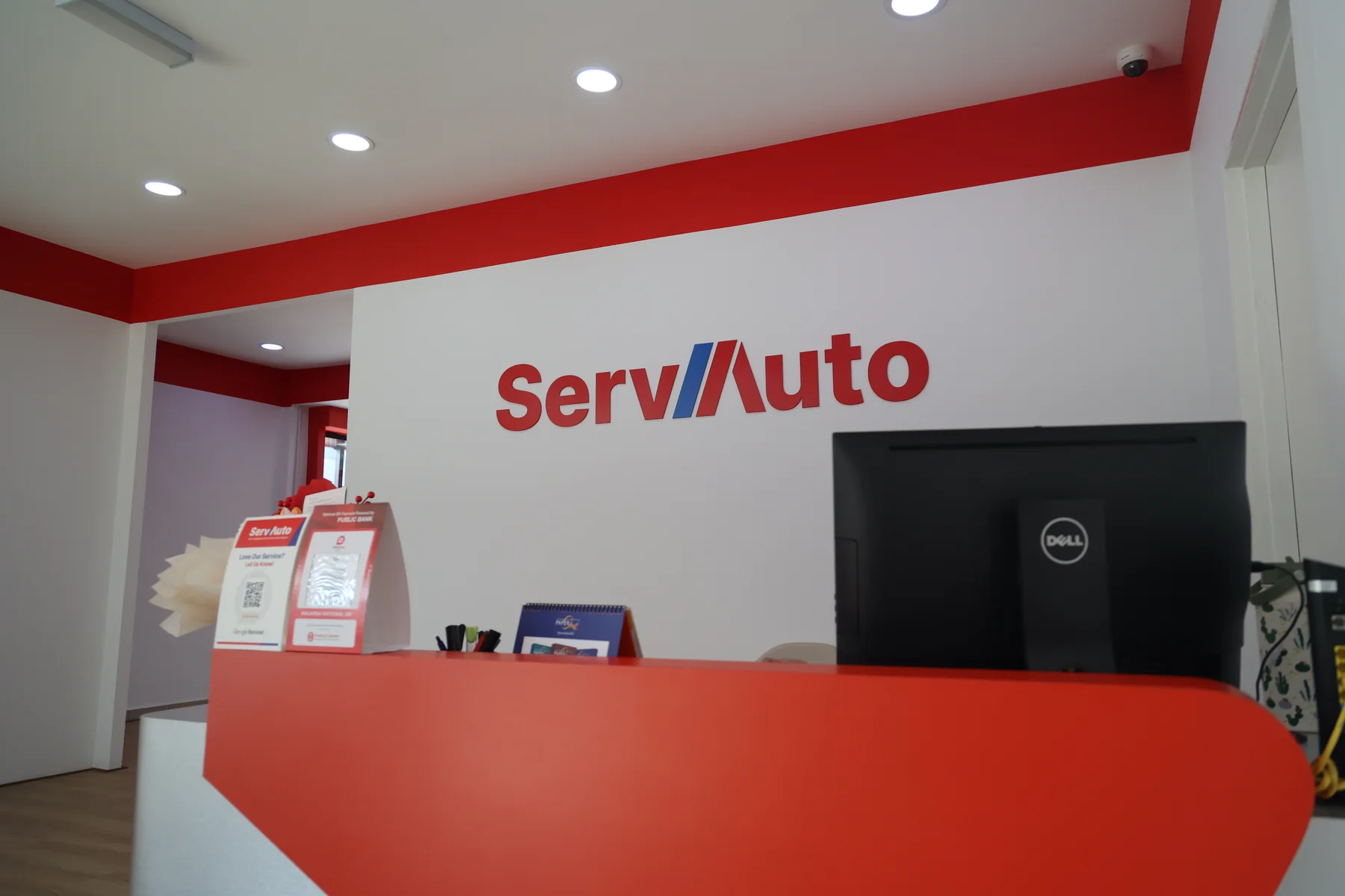 ServAuto Shamelin 前台接待区